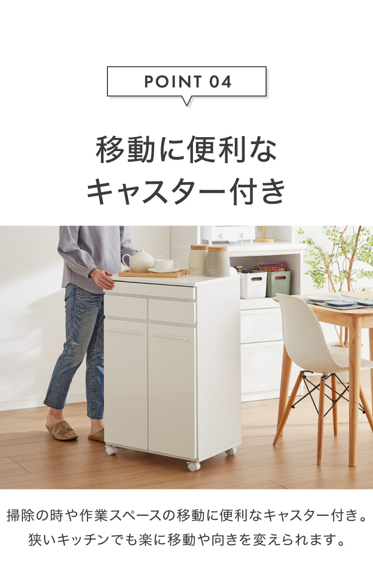 スライド棚付きダストボックス 分別 大容量 2分別 ごみ箱 ゴミ箱 幅55