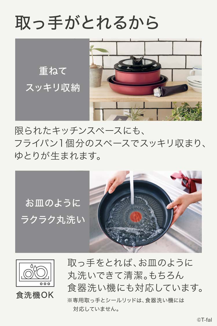 T-fal インジニオ・ネオ IHルージュ・アンリミテッド ソースパン 16cm