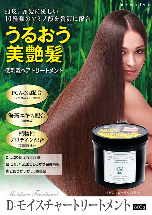 D-モイスチャートリートメント ( 800g )/ けわいや 植物性 海藻エキス