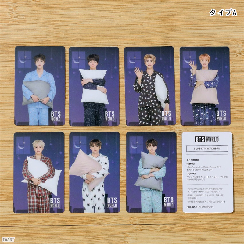 BTSグッズ フォト カード 7枚 セット トレカ 防弾少年団 バンタン 写真