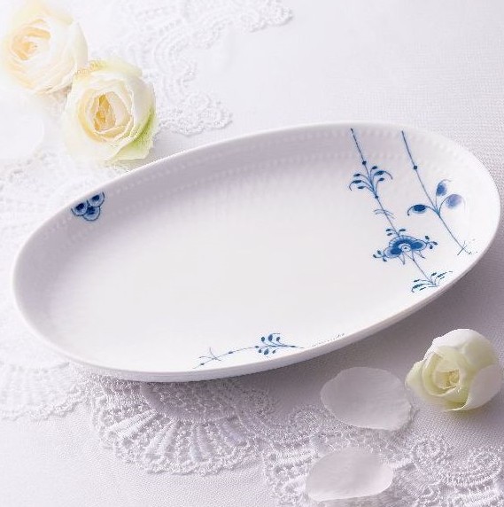 ROYAL COPENHAGEN（ロイヤルコペンハーゲン） ブルーライン オーバル