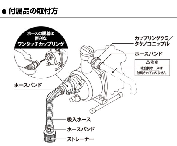 工進（KOSHIN） （P5倍）（クーポンで1000円OFF）工進 エンジンポンプ