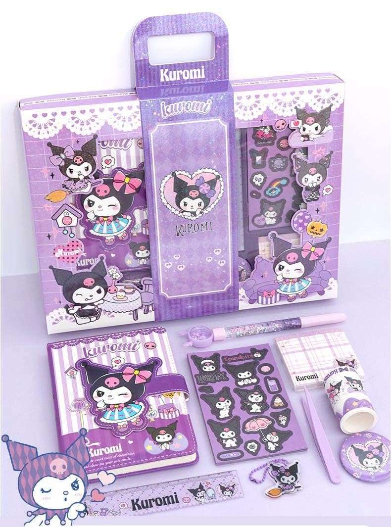 マイメロディ クロミ グッズ 文房具 手帳セット ノート シール