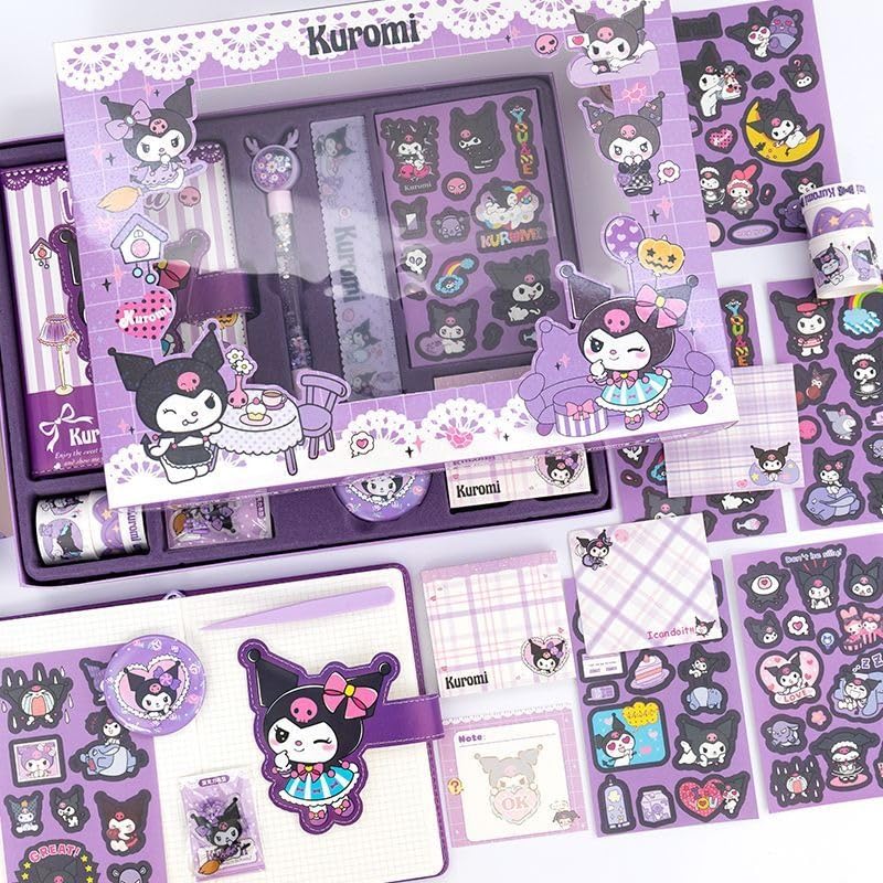 マイメロディ クロミ グッズ 文房具 手帳セット ノート シール