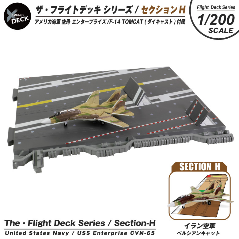 ザ・フライトデッキ シリーズ セクションH 1/200 アメリカ海軍 空母