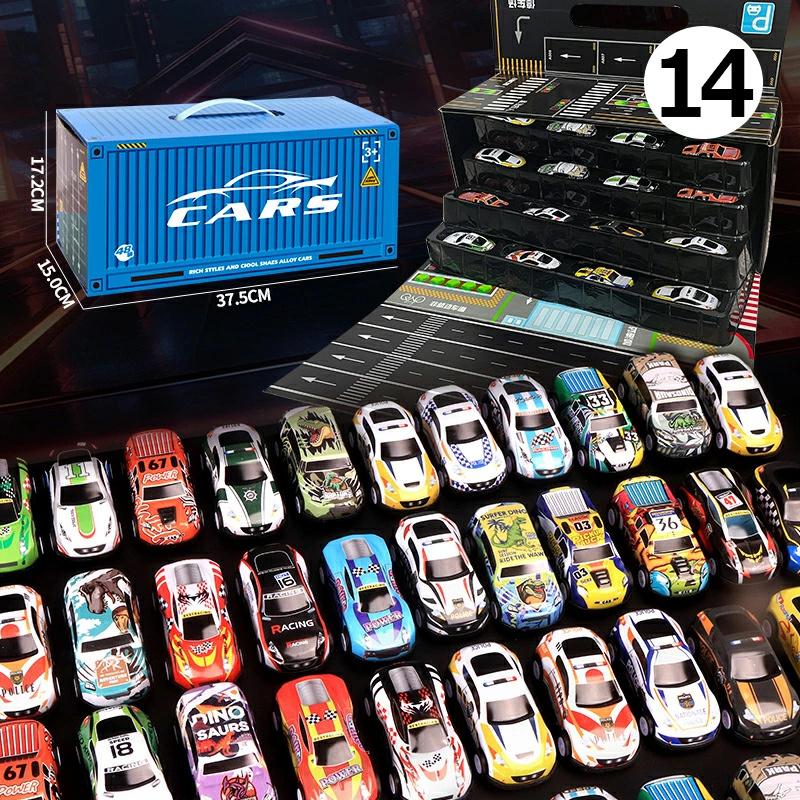 ミニカーおもちゃ 10台/20台/30台/50台セット 回力車 プルバックカー