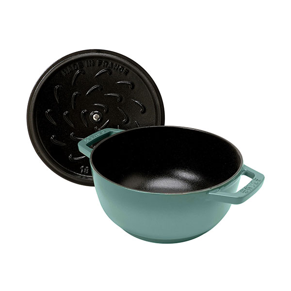 Wa-NABE ストウブ 鍋 ワナベ M 18cm ユーカリ STAUB 丸 ホーロー鍋