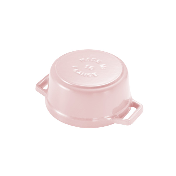 ピコ・ココット ストウブ ラウンド 10cm ソルベローズ｜STAUB 両手鍋