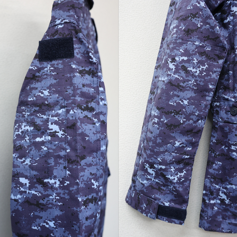 海上自衛隊. 迷彩戦闘服ジャケット&パンツセット(ウエスト98cm以下