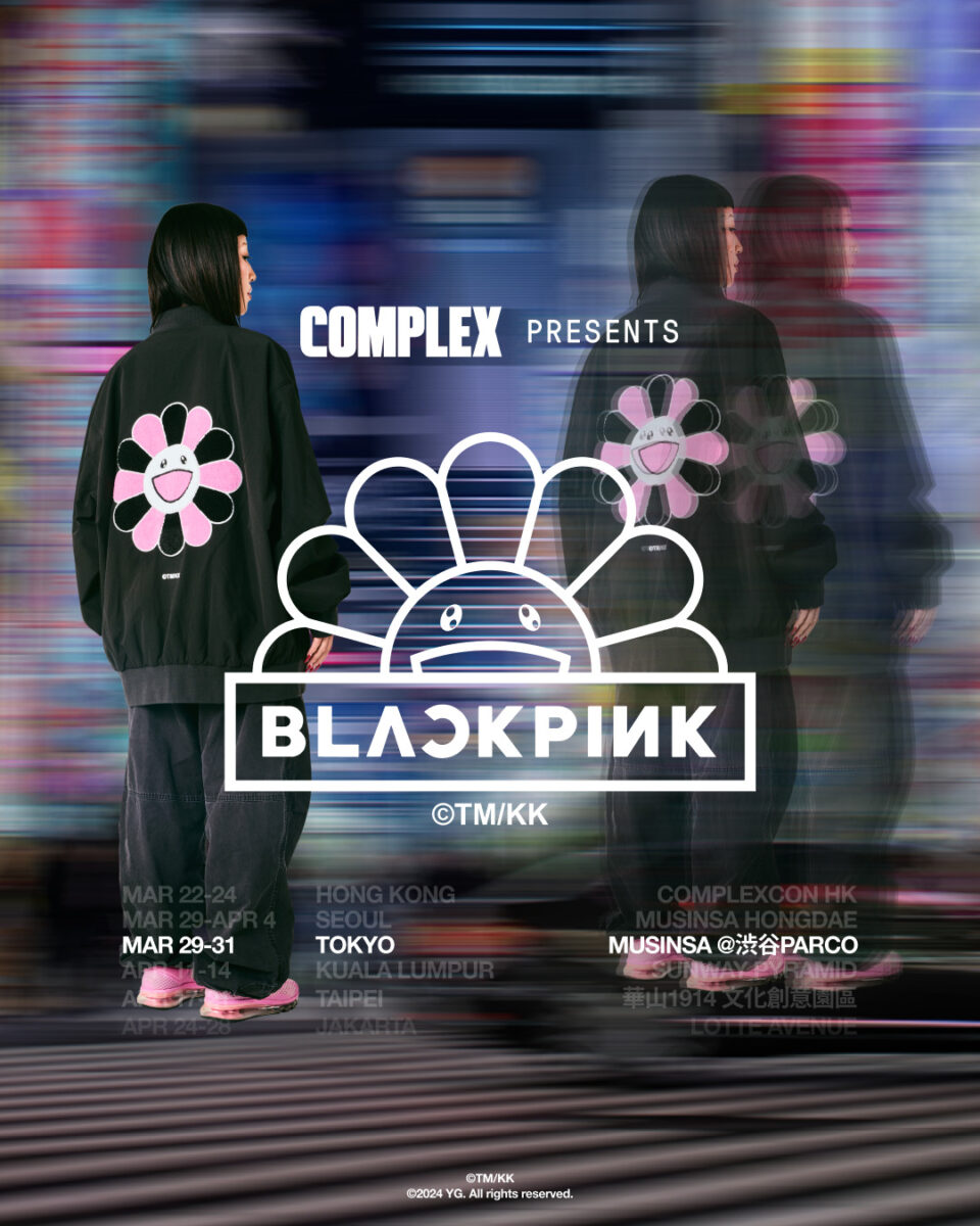 BLACKPINK と村上隆によるコラボレーションアイテムがMUSINSAにて限定