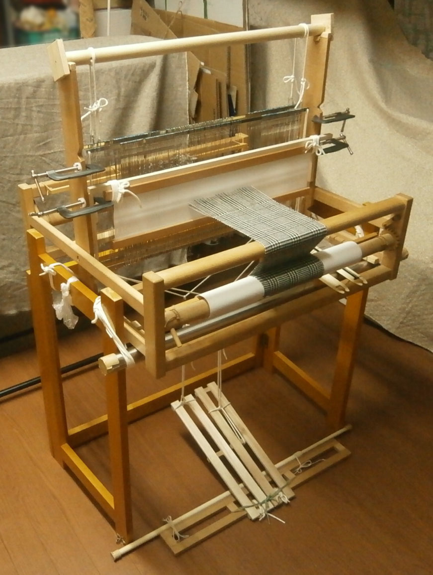カランコ＋さをりの綜絖＋筬そうこう」でグレンチェック: 暮らしを