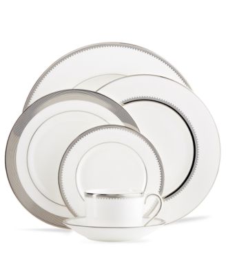 Vera Wang Wedgwood Dinnerware, Grosgrain Collection - Macy's