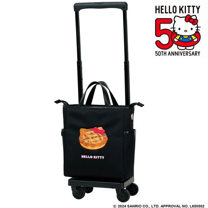 D-656 Hello Kitty 50th 刺繍(M18)アップルパイ＜T2キャスター・4輪