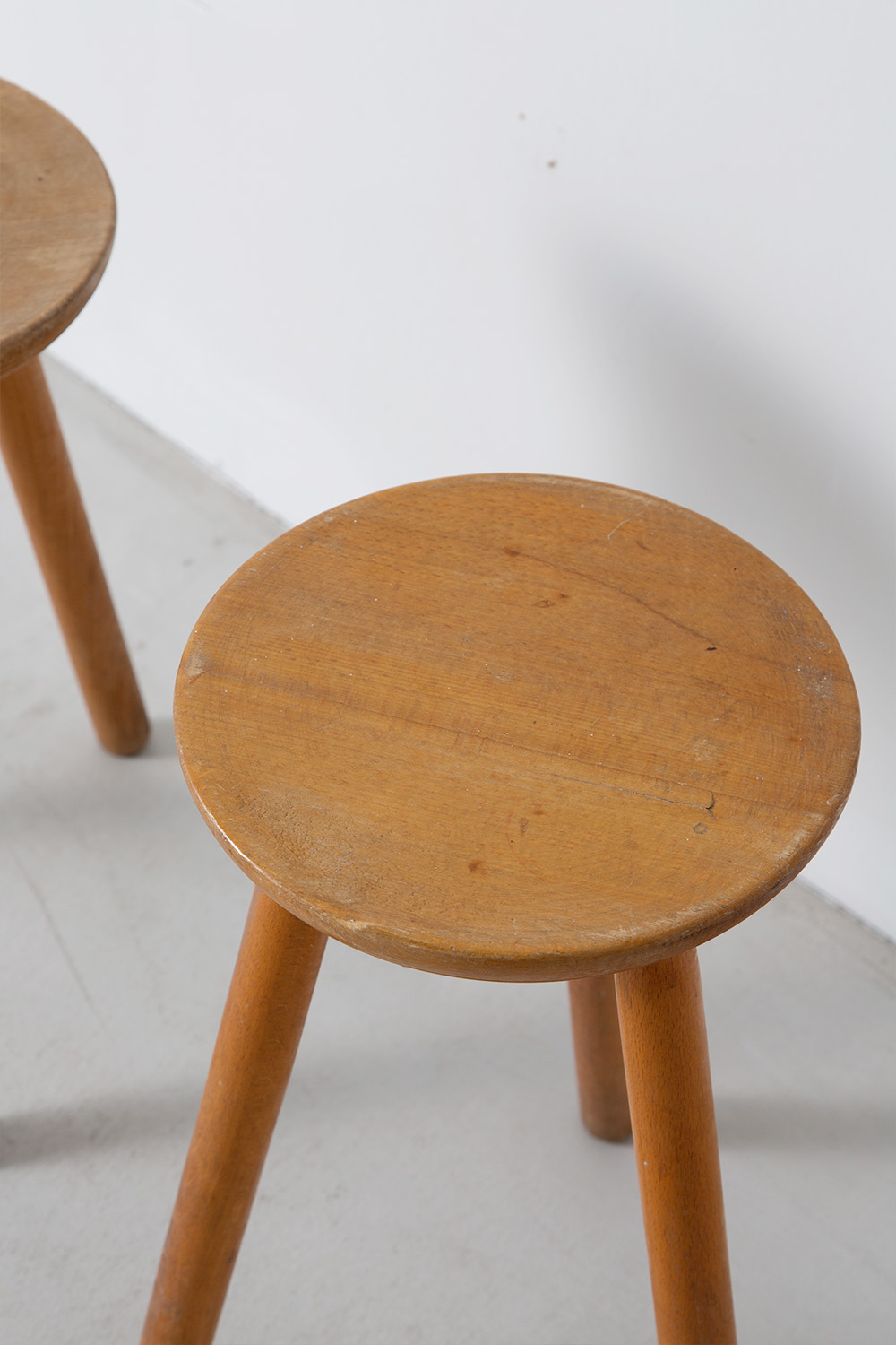 stoop | Stool from Les Arcs 1600 in Pine
