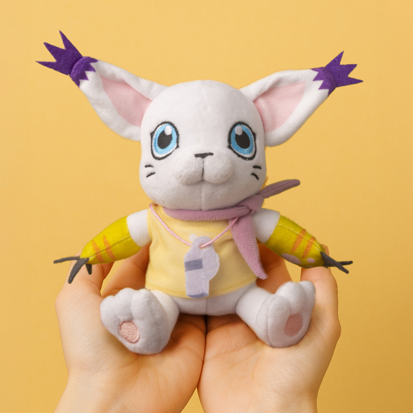 デジモンアドベンチャー】おすわりぬいぐるみ テイルモン: ぬいぐるみ