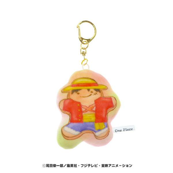 ワンピース】Sweets×Sweets もっちりキーホルダー（ルフィ）: 雑貨
