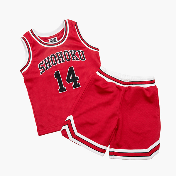 Kids 90】THE FIRST SLAM DUNK 湘北ユニフォームセット（三井寿