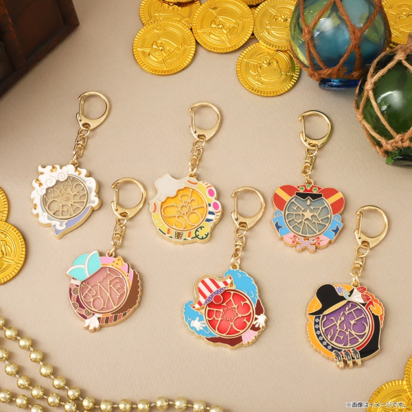 ONE PIECE - 麦わらストア10th エンブレム風キーホルダー ウソップの
