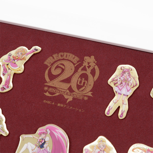 プリキュアオールスターズ】プリキュア20周年記念 ピンズコレクション