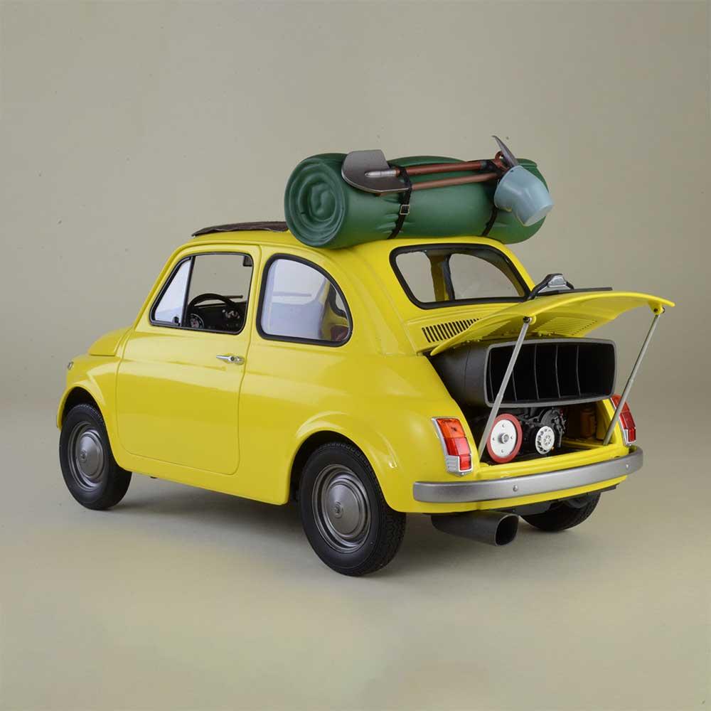 ルパン三世 カリオストロの城 FIAT 500 1/12 ダイキャスト製塗装済み