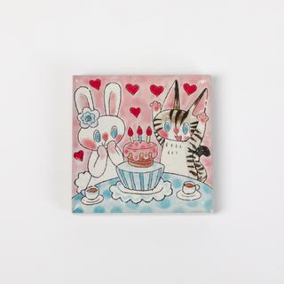 Aiko Fukawa：額装付き原画】布川愛子 Tiny Lovely Friends 布川愛子