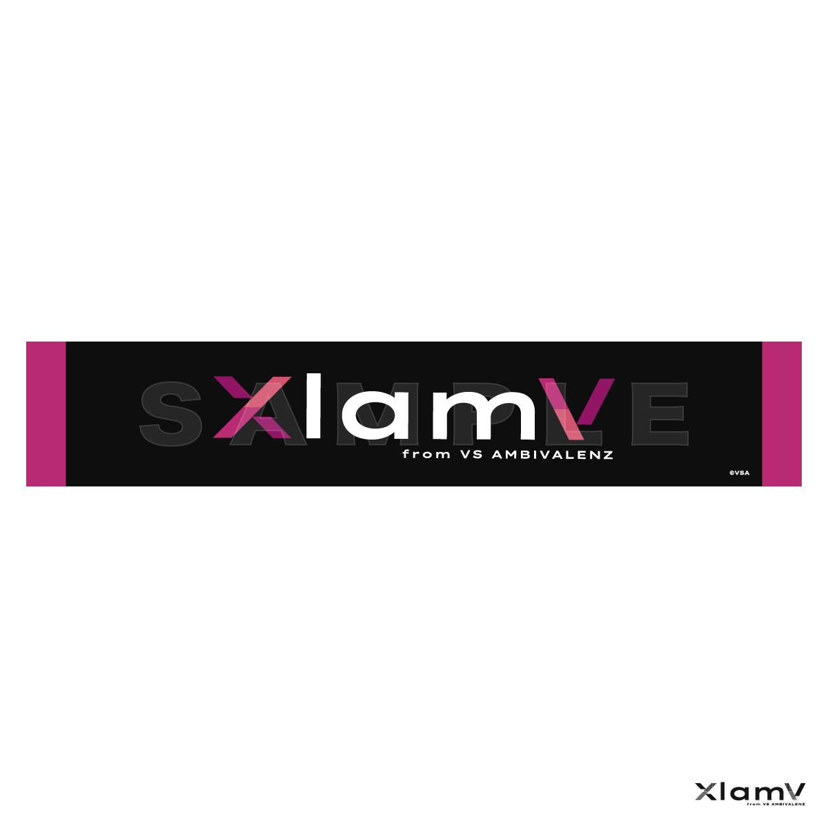 XlamV ロゴ マフラータオル | VS AMBIVALENZ オフィシャルストア