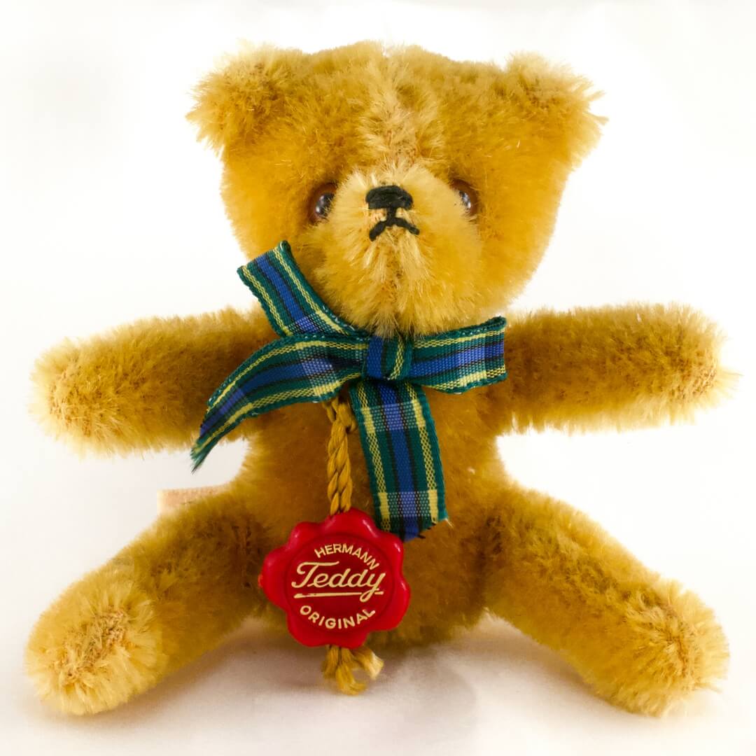 テディハーマン（Teddy-Hermann） Teddy Bear テディベア 緑リボン