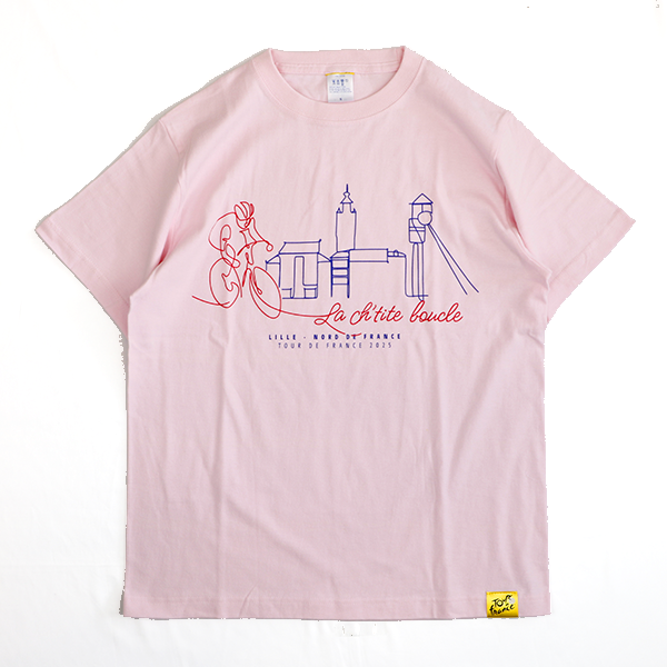 ツール・ド・フランス 2025 オフィシャル Tシャツ FIL SKYLINE(XS