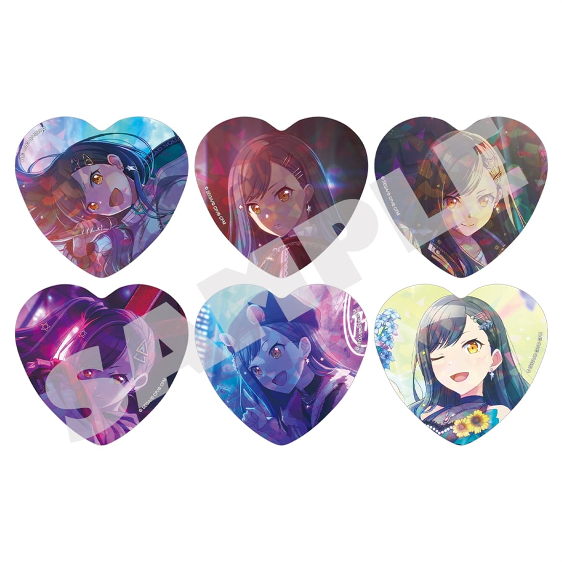 プロセカ』H/Art Collection 缶バッジ vol.1 【単品】白石 杏（全6種