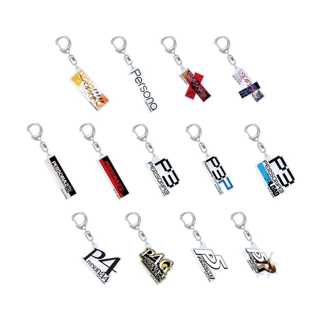 P30th タイトルロゴ アクリルキーホルダー（単品）(単品): グッズ