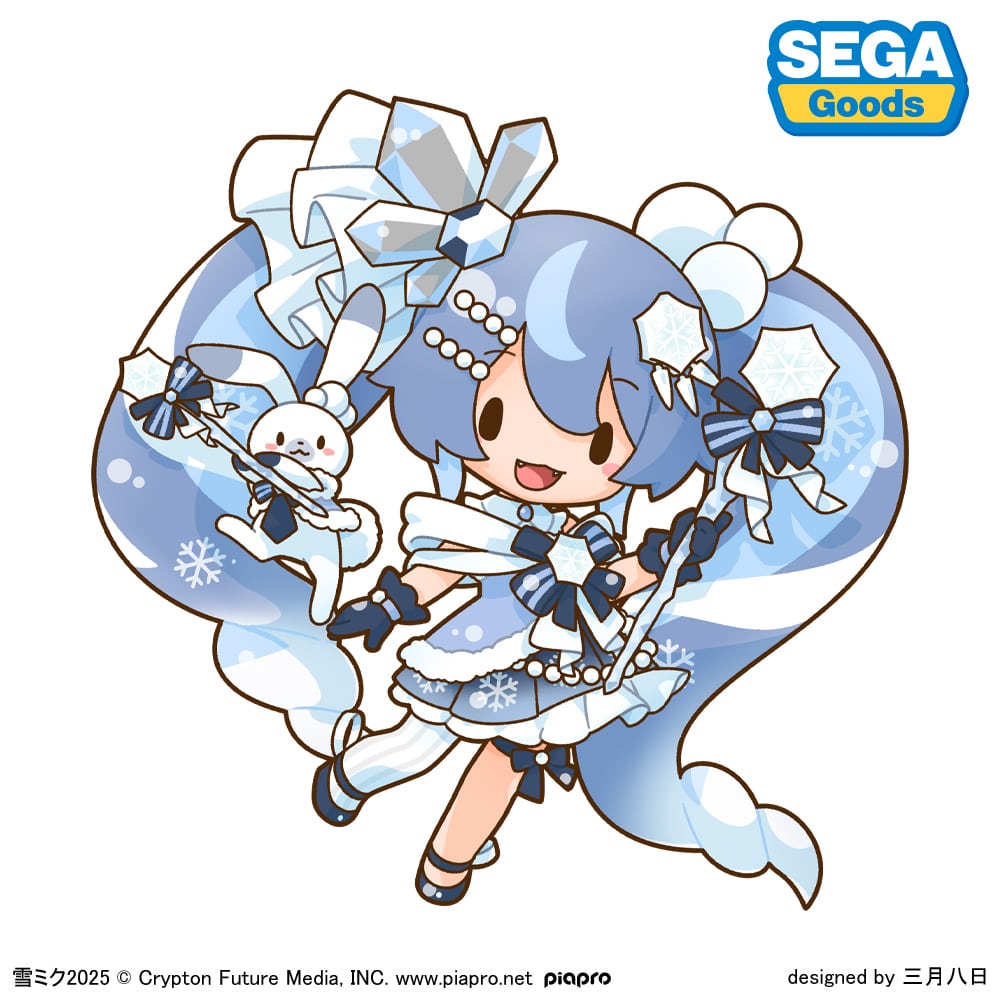 雪ミク2025 ふわぷち どでかジャンボぬいぐるみ: グッズ・文具
