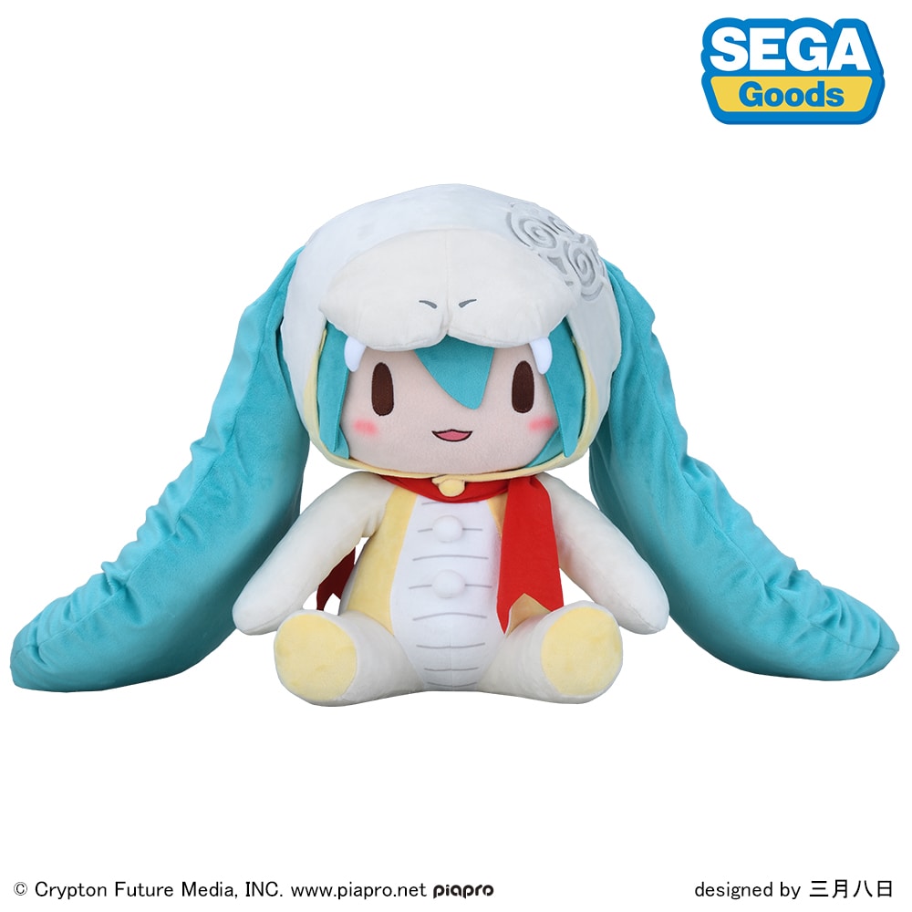 初音ミク 巳2025 ふわぷち ぬいぐるみ（LL）: グッズ・文具 | カドスト