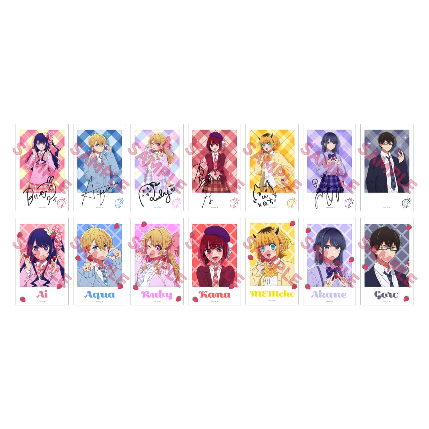 推しの子】苺プロダクション☆ファン感謝祭2023 ミニブロマイド