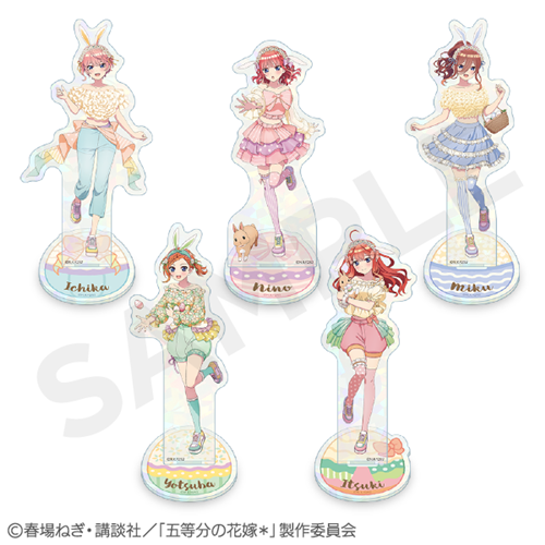 五等分の花嫁＊」ホログラムアクスタ 中野二乃: グッズ・文具