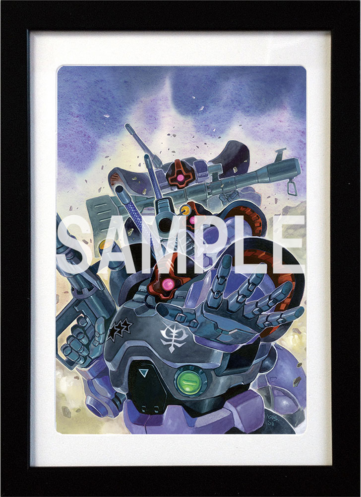 安彦良和／機動戦士ガンダム THE ORIGIN 展」複製原画: | カドスト