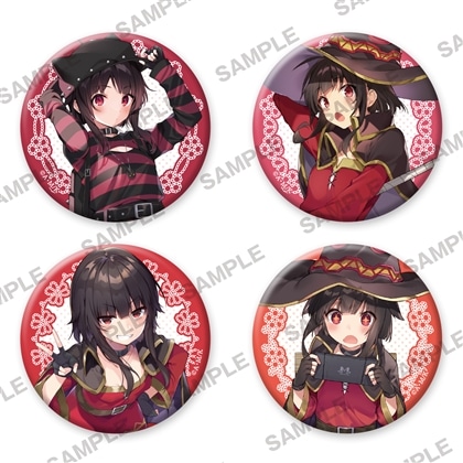 再販】『この素晴らしい世界に祝福を！』誕生祭2023 缶バッジ4個セット