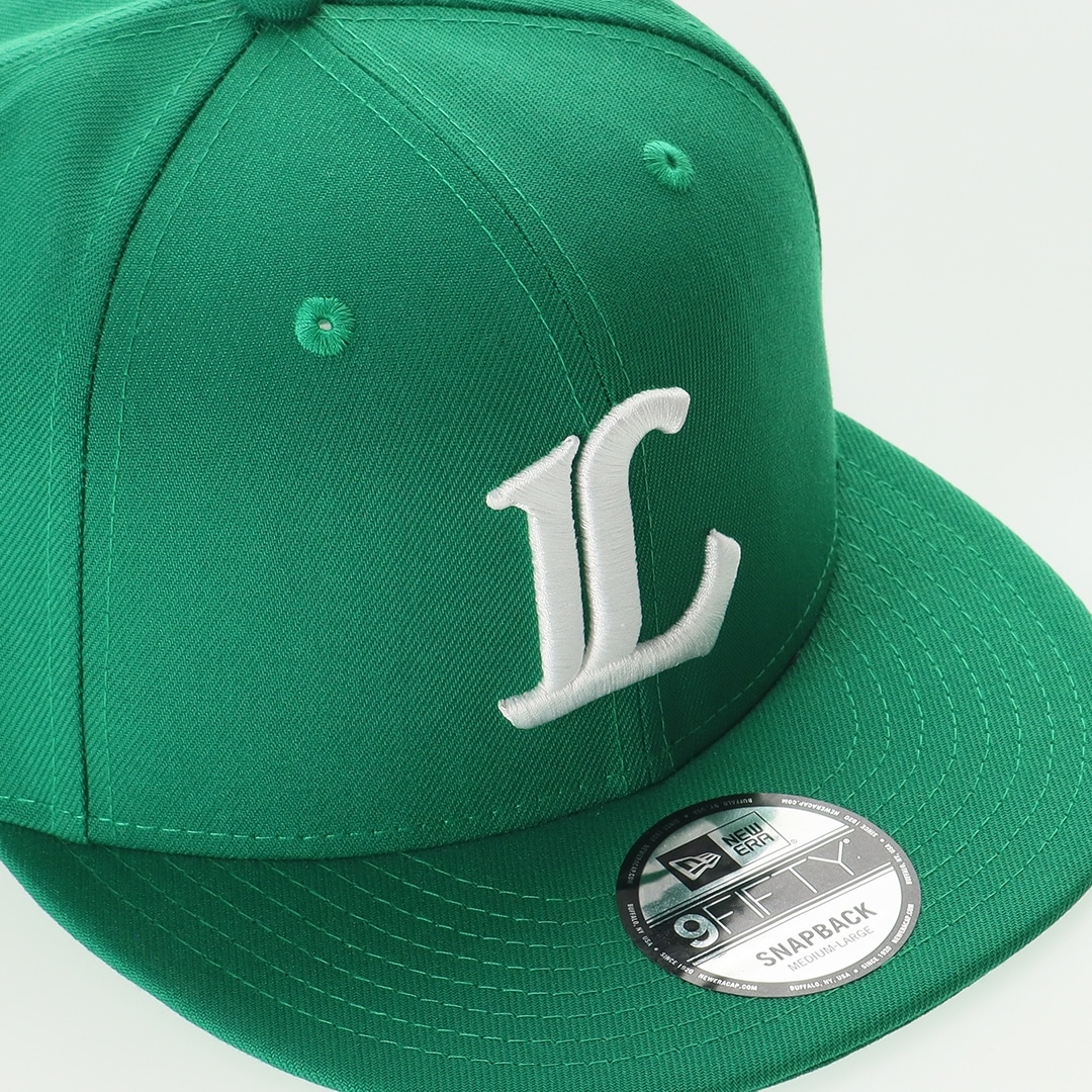 NEW ERA×LIONS 9FIFTY INITIAL KELLY GREEN: キャップ | 埼玉西武