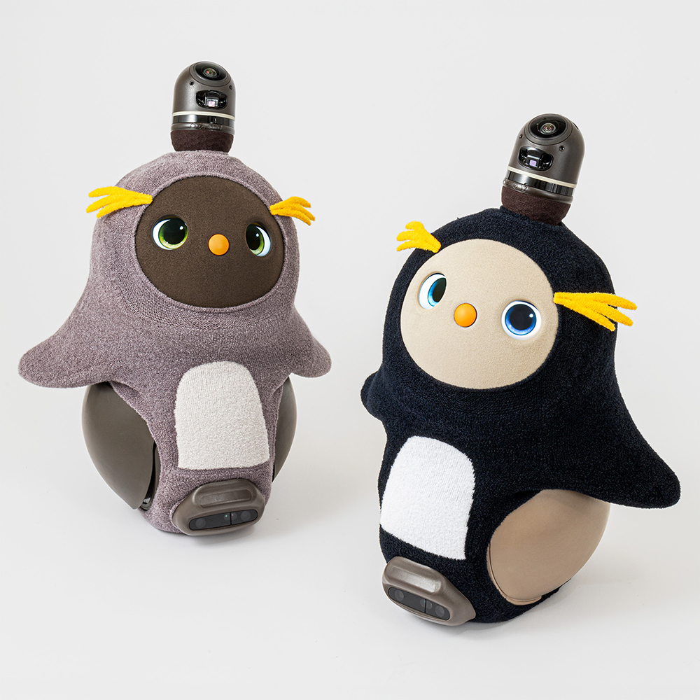 ペンギンニット らぼはな付き (チャコールグレー) | LOVOT ウェブストア