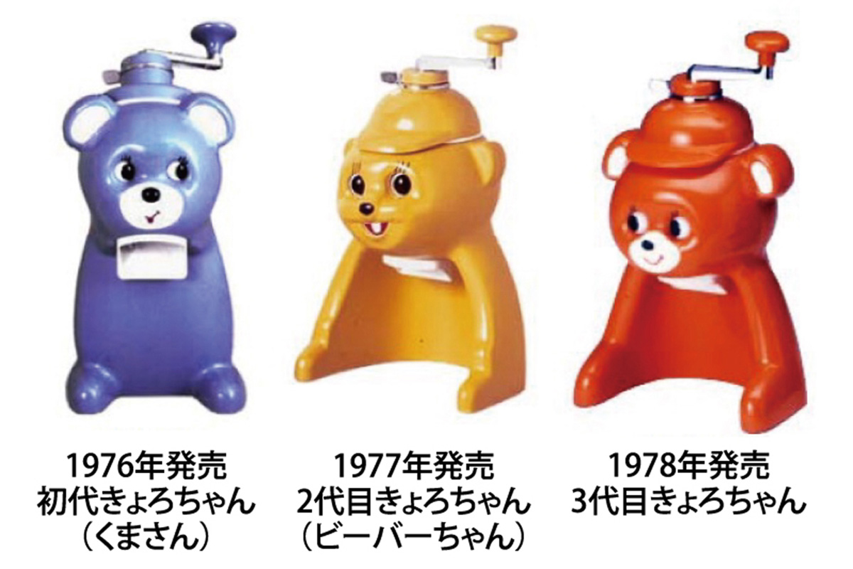 かき氷器「きょろちゃん」がうれしい再復刻！これぞまさしく昭和レトロ