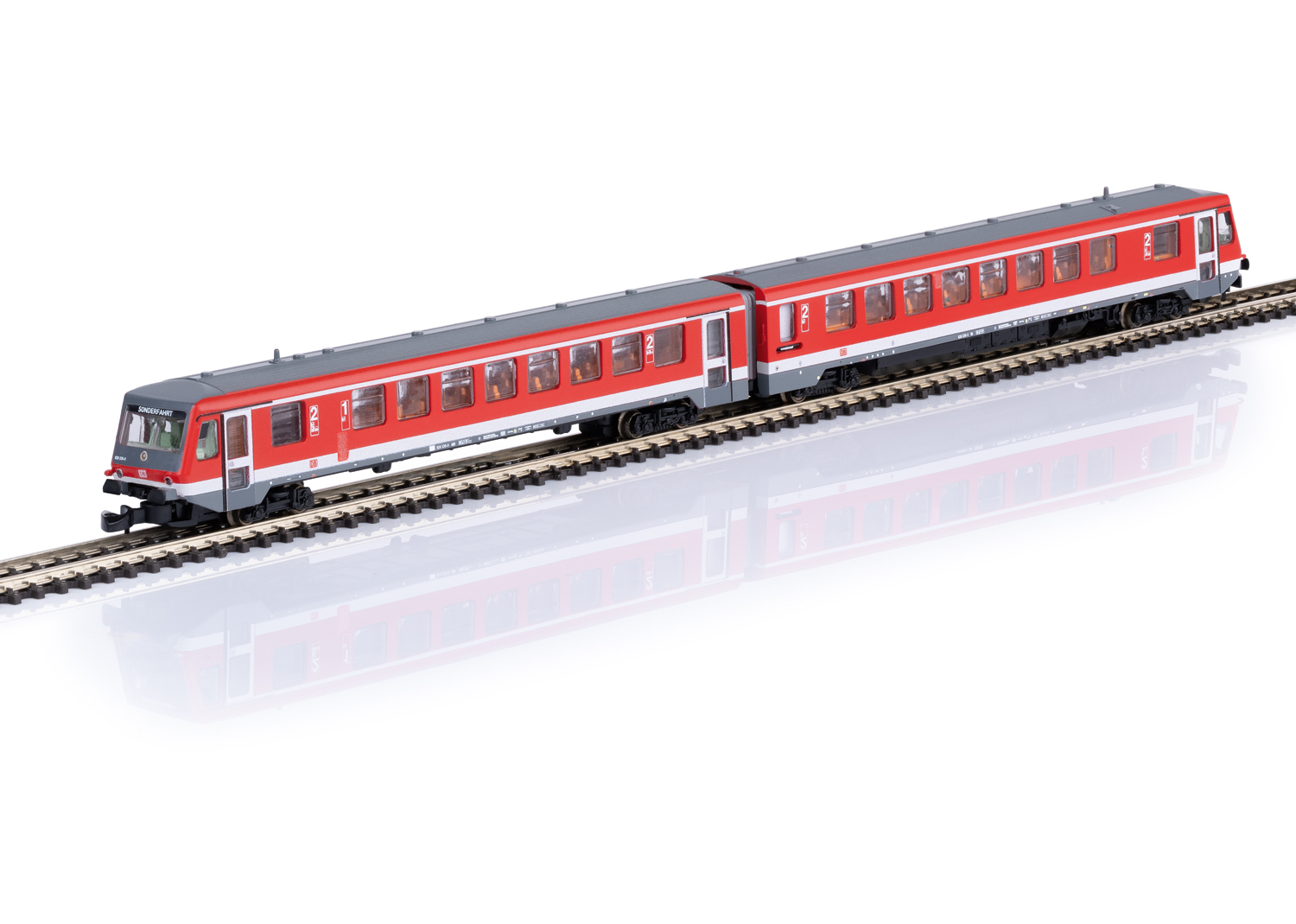 Class 628.2 Diesel Powered Rail Car with a Class 928.2 Cab Control