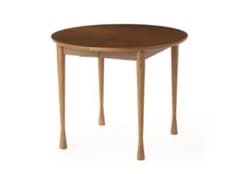 即購入お控えください】AROS ROUND TABLE ブラウン 伸長式 - メルカリ