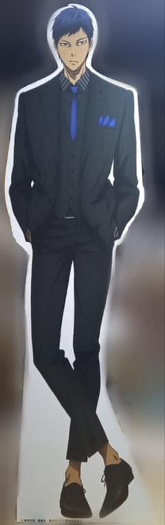 青峰大輝 等身大パネル 当選品 直筆サイン 黒子のバスケ 抽選品 黒バス