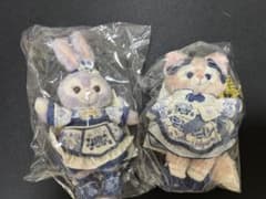 上海ディズニー限定 青花 ステラルー リーナベル キーチェーン 2点