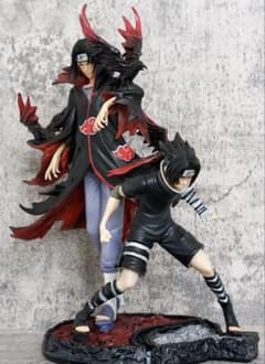 NARUTO ナルト うちはサスケ うちはイタチ 高さ33cm 海外フィギュア