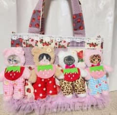 コヤンイサムチョン ハンドメイドバッグ 新品未使用品 可愛い❤30×21×6