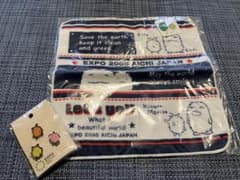 EXPO 2005 愛知万博 公式グッズ タオル＆ピンバッジ - メルカリ