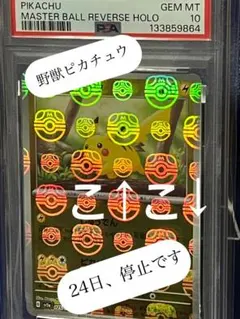 2026年最新】マスターボールミラー psa10 ピカチュウの人気アイテム
