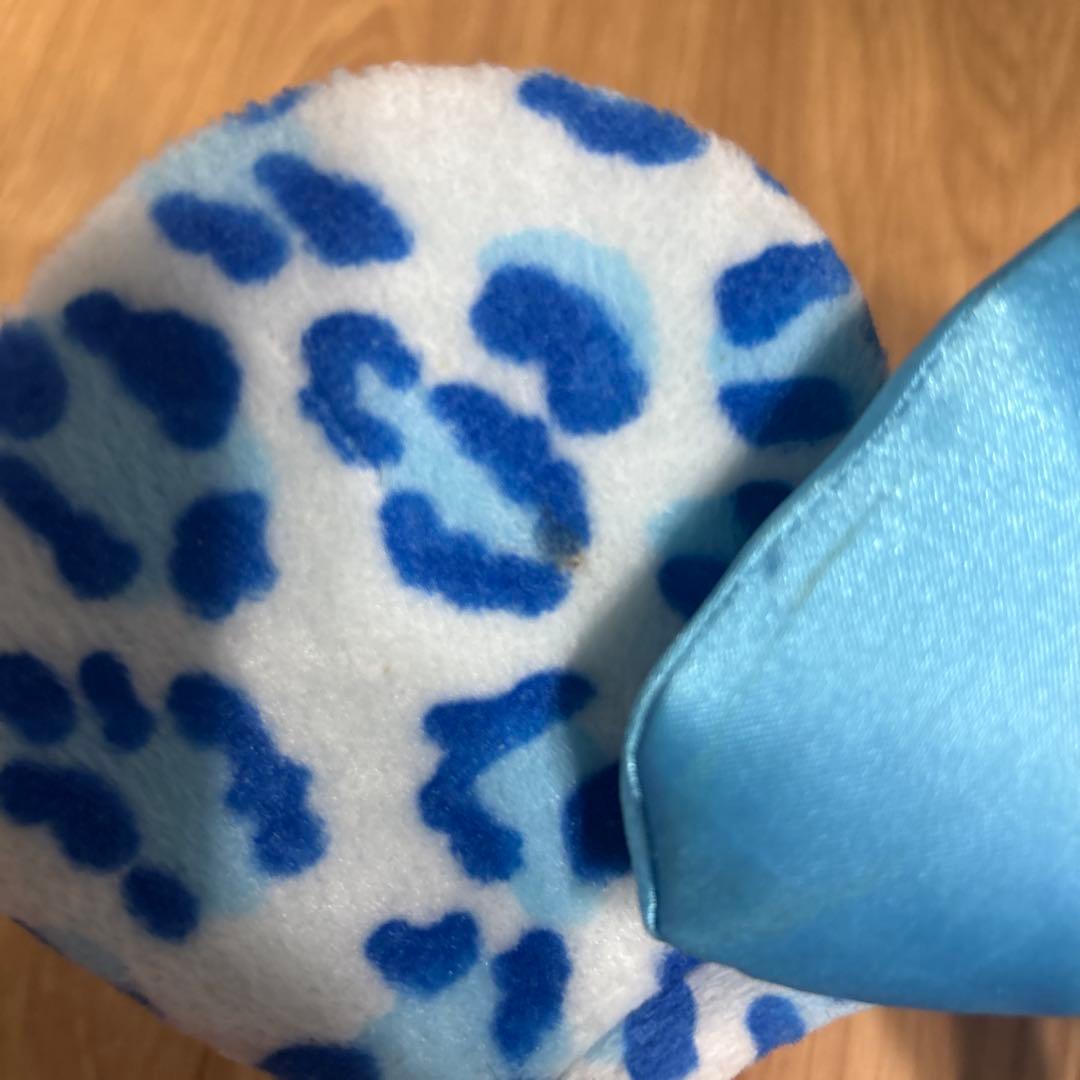 ディズニー ヒョウ柄 レオパード 青 カチューシャ - メルカリ