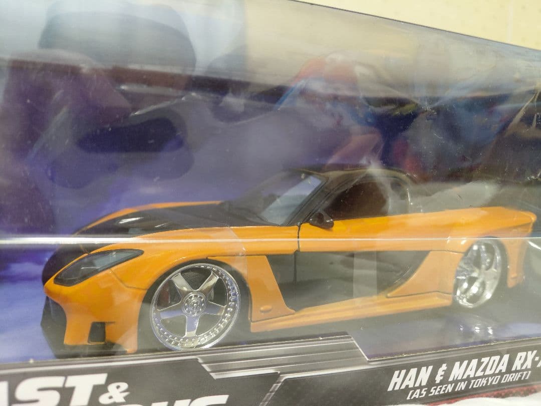 未開封ワイルド・スピード　1/24　ハン　RX-7 フィギア付き 楽天市場】ワイルドスピード ミニカー 1/24 ハン フィギュア 付き