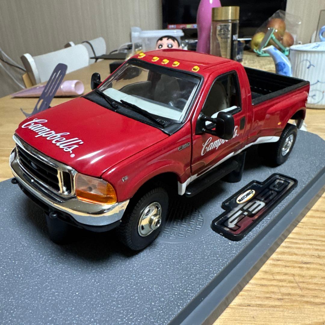 Matchbox F350 キャンベルスープモデル 2025 MATCHBOX #95- Ford F-350 Stake Bed Truck (INC Construction